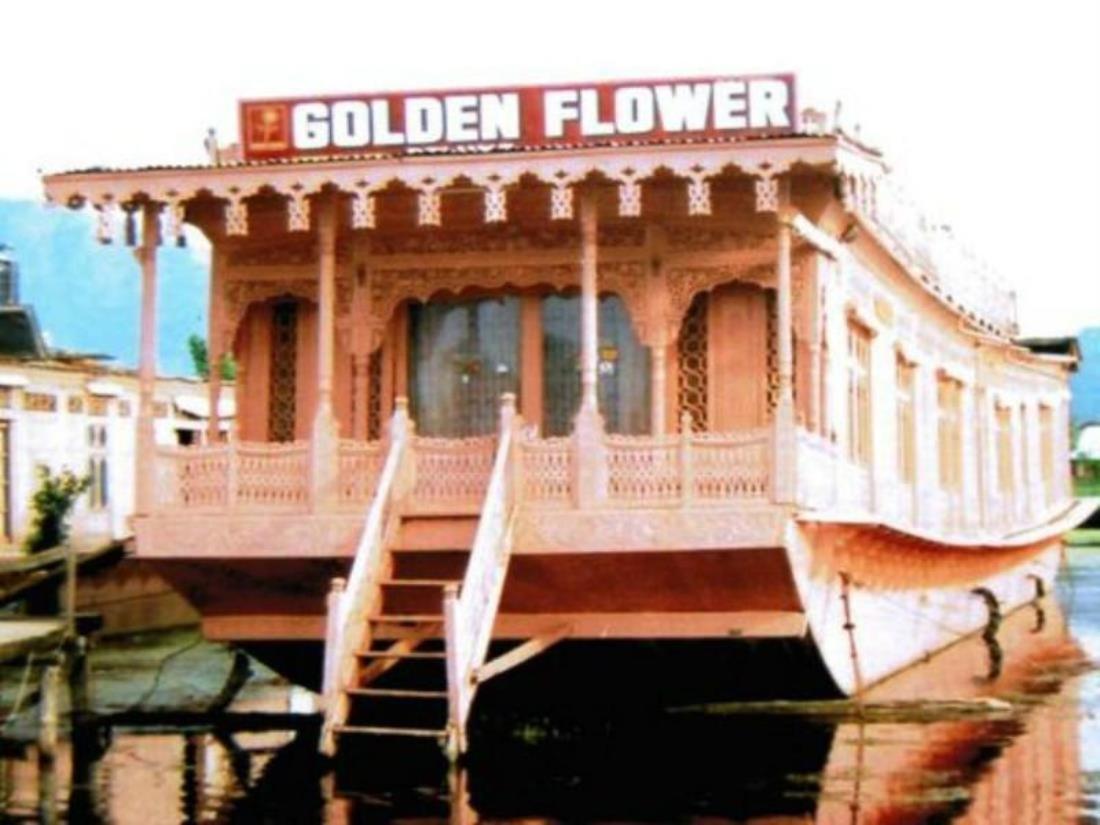 Golden Flower Heritage Houseboat Hotel Nagin Bagh Buitenkant foto